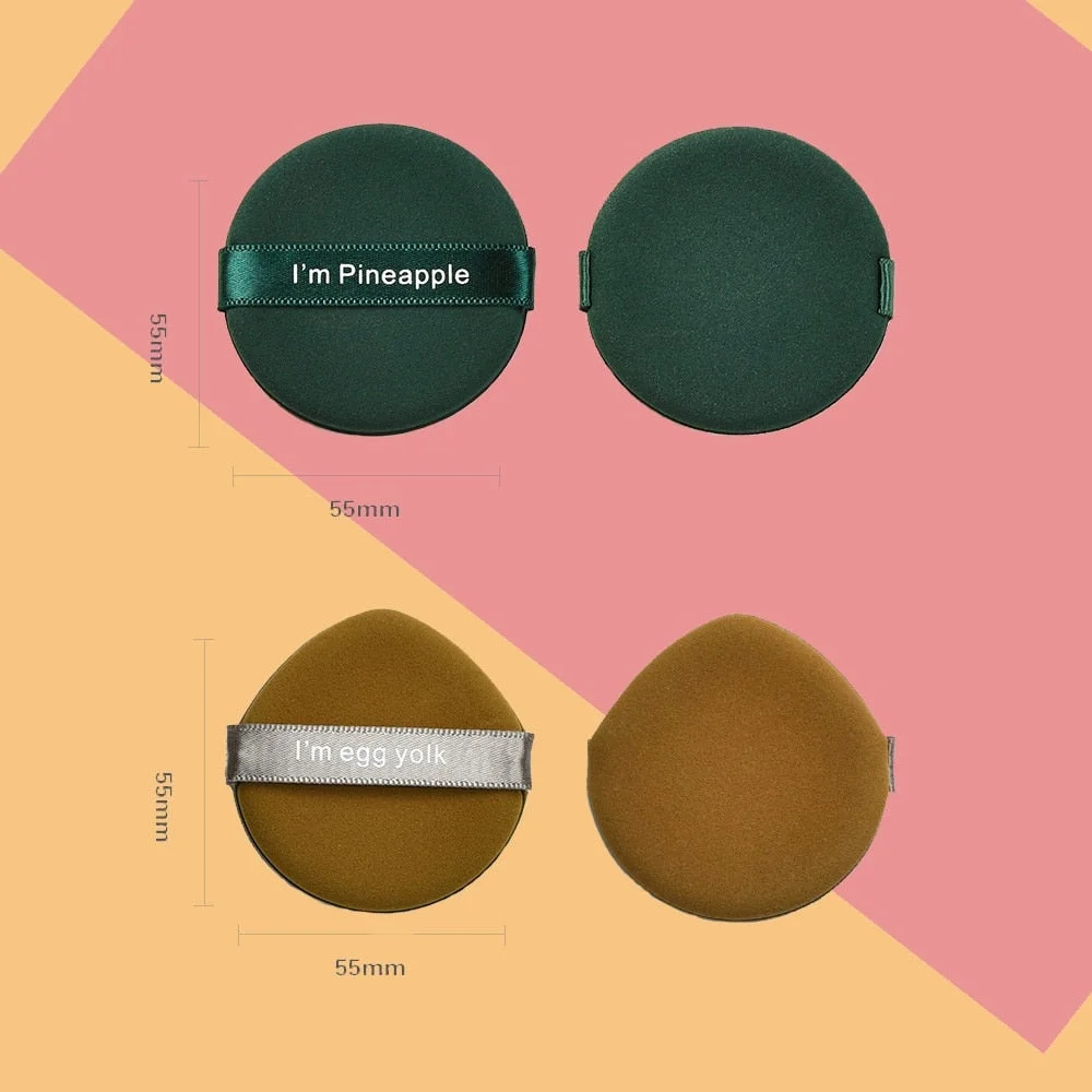 Soft Non-latex Makeup Sponge Powder Puff Natural Smooth Cosmetic Foundation Air Cushion For BB CC Cream Contour Tool Portable