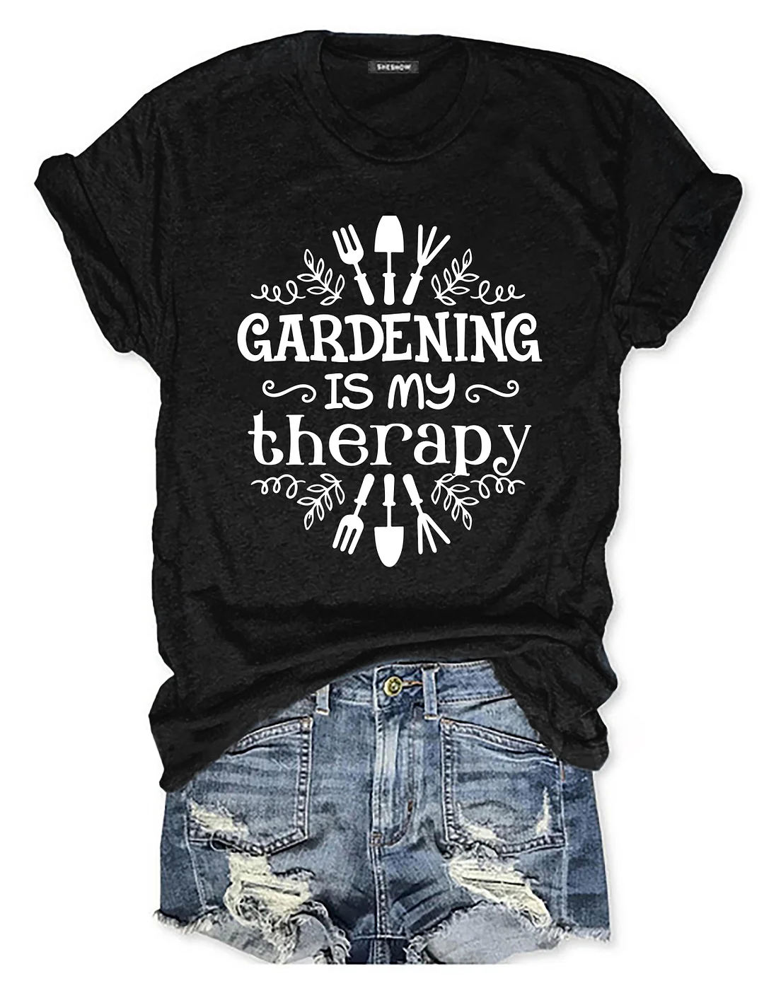 Gardening Is My Therapy T-Shirt