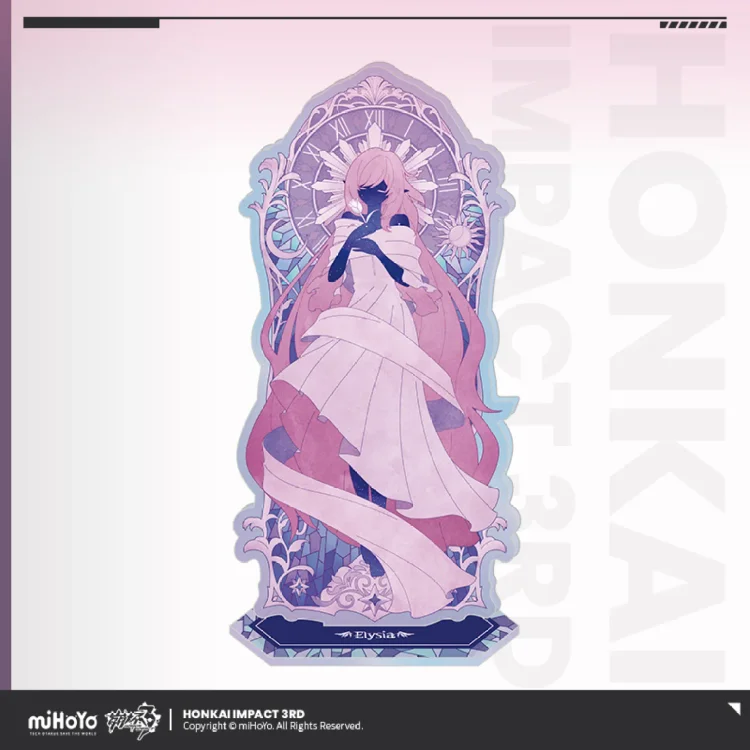 Honkai 3d Elysia Acrylic Stand [Original Honkai Official Merchandise]