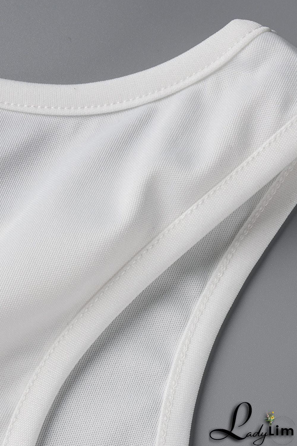 Orange Fashion Casual Sportswear Solid Basic O Neck Sleeveless Two Pieces