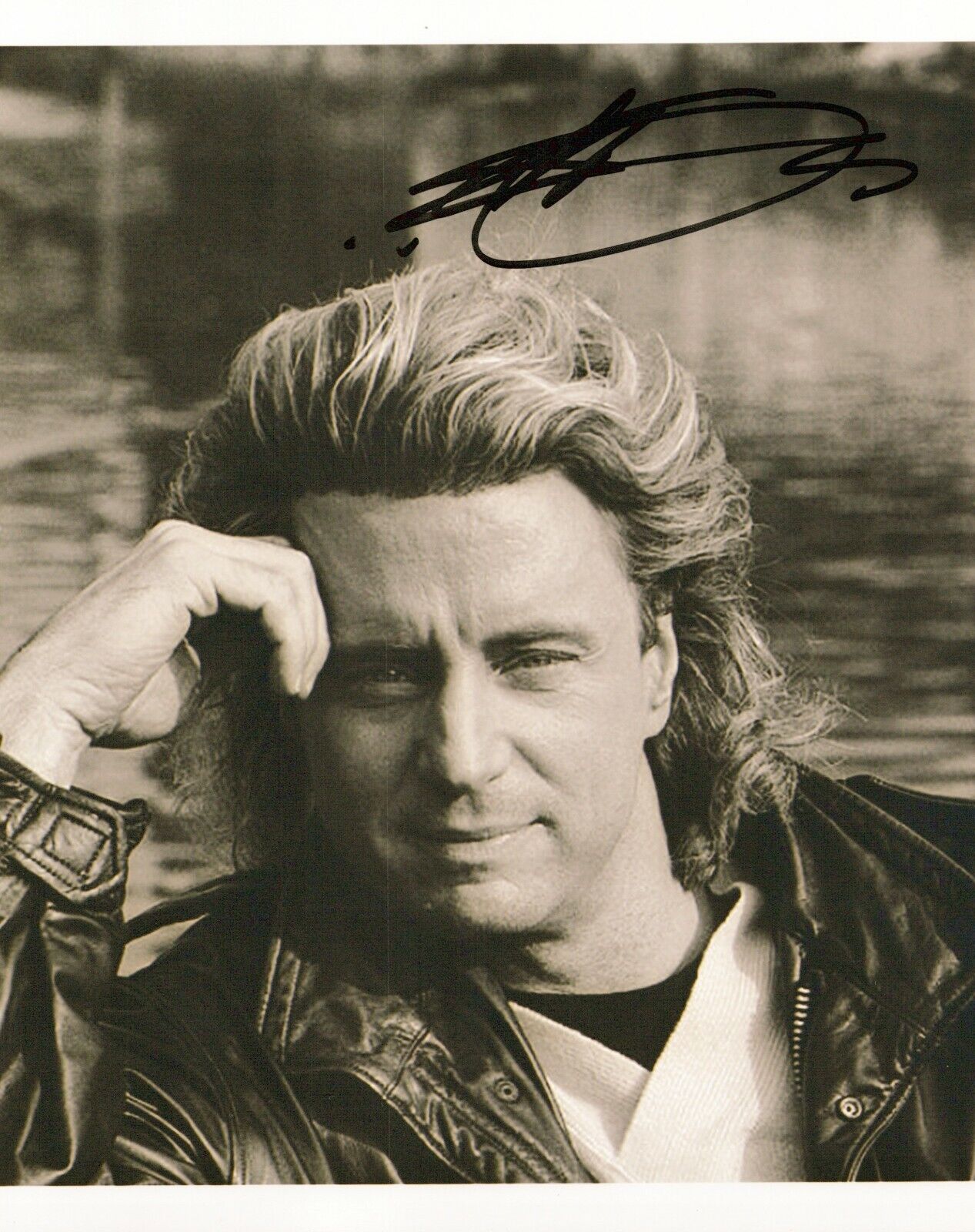 Shadoe Stevens head shot autographed Photo Poster painting signed 8x10 #3