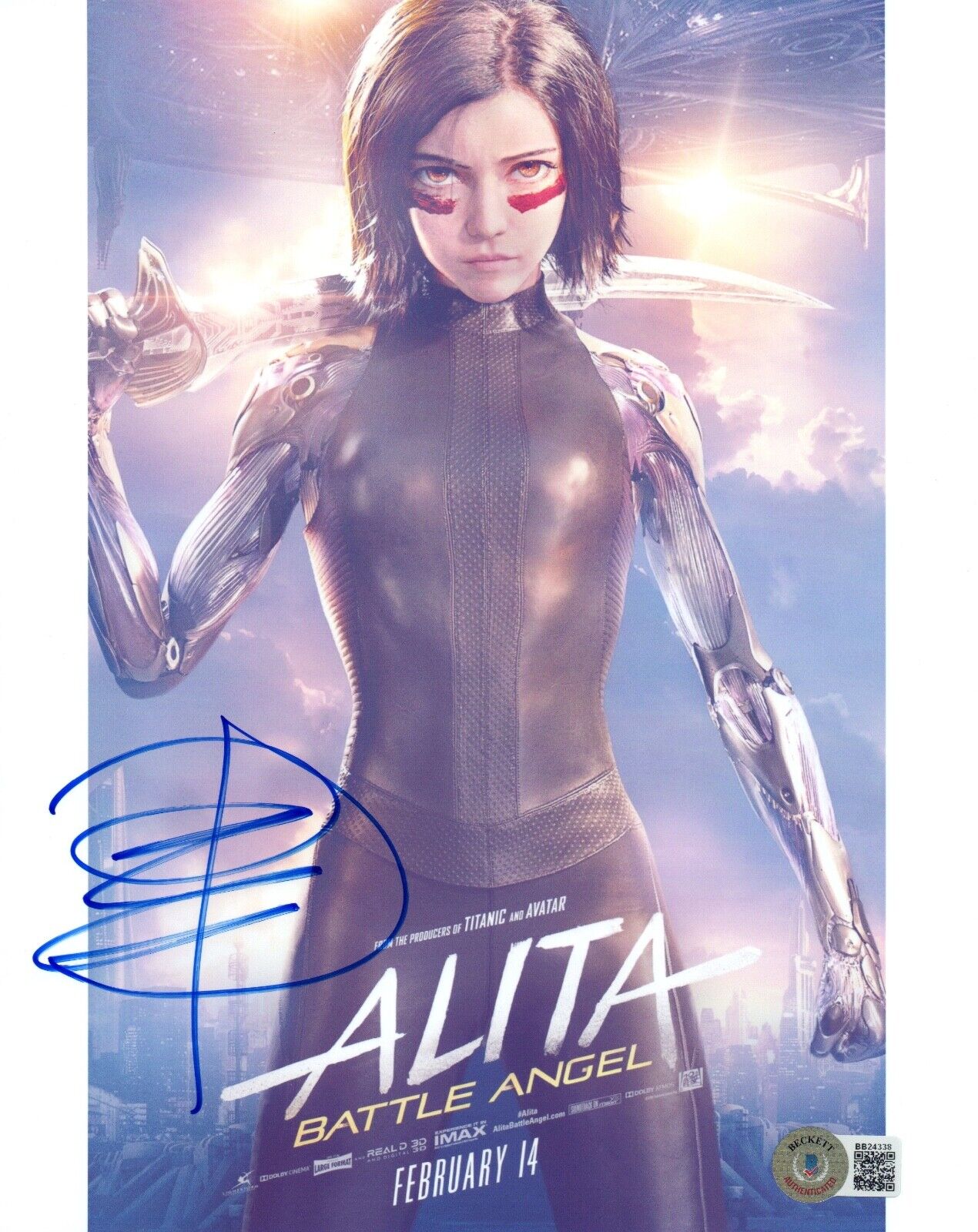 Yukito Kishiro Signed Autographed 8x10 Photo Poster painting Alita Battle Angel Beckett BAS COA