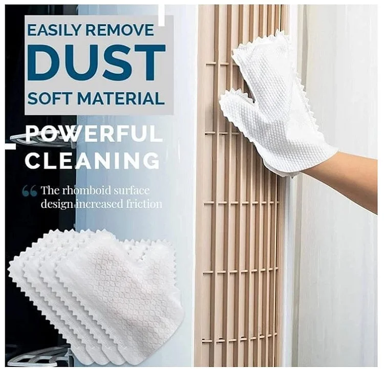Home Disinfection Dust Removal Gloves (10 PCS/SET)