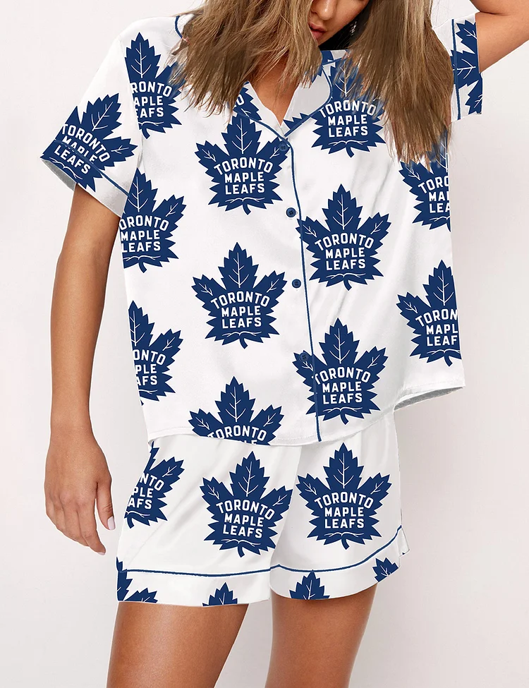 Women's Toronto Maple Leafs Hockey Pajama Set