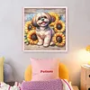 Shih Tzu Dog-11CT Stamped/Counted Cross Stitch 40*40cm tapestrymarket
