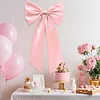 Large Bow Decor Satin Ribbon Bow Tie Giant Hanging Bowknot Party Wall Decoration