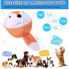 Interactive Dog Toys Plush Dog Toy Squeaky Crazy Bouncer Ball for Small and Medium Puppy to Self Play