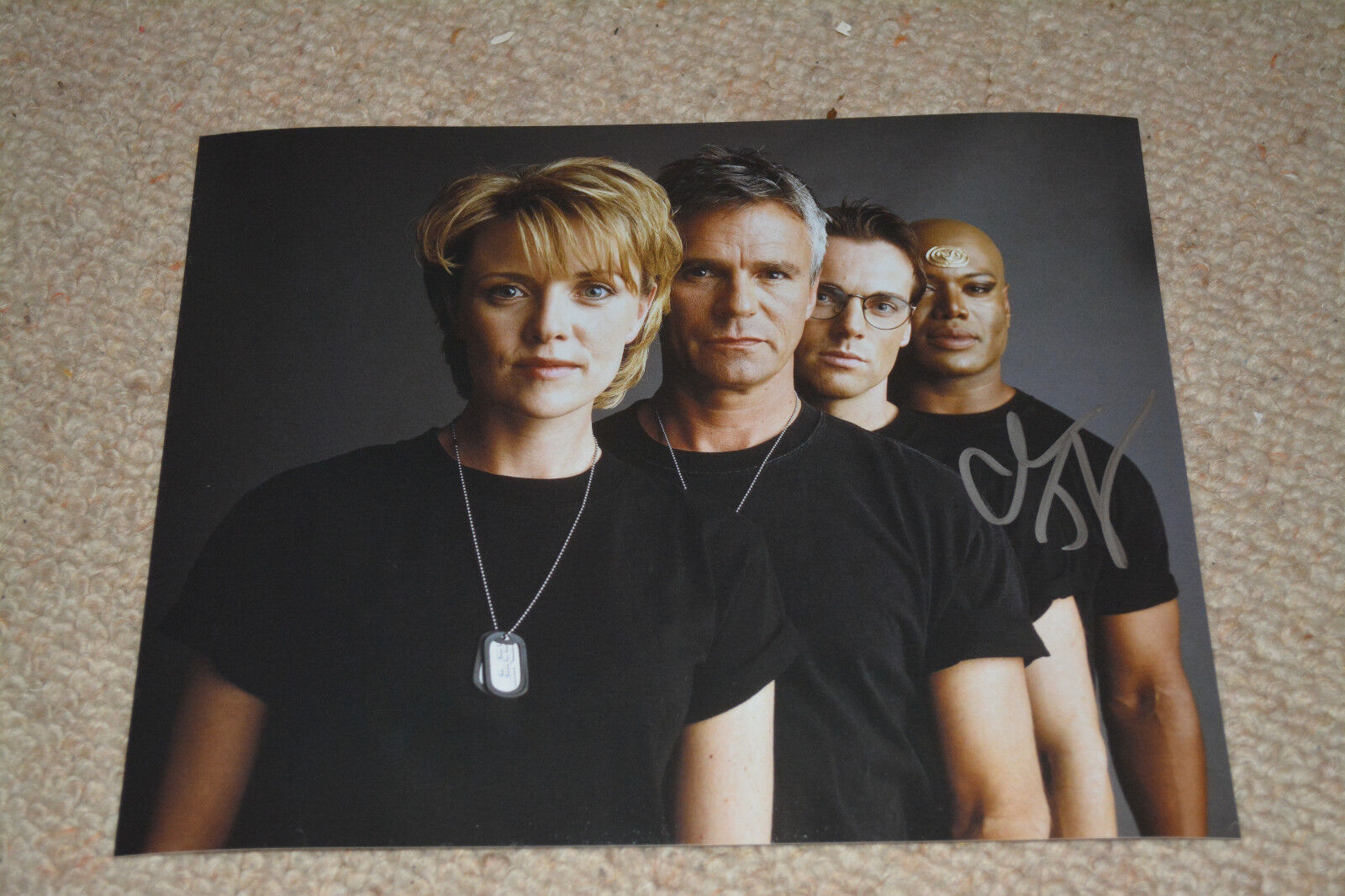 CHRISTOPHER JUDGE signed autograph In Person 8x10 STARGATE SG-1 TEAL'C