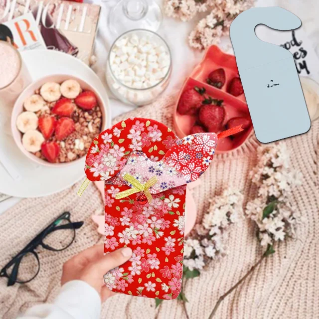 Lucky Red Bag Sewing Template-Instruction included 