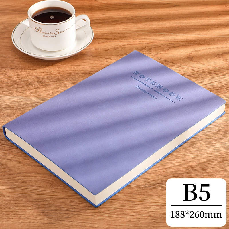 Large A4 Soft Lambskin A5 Simple Student Horizontal Line Notebook Business Thickened B5 Notepad Office Cultural Notepad