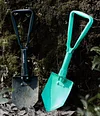 Outdoor multifunctional engineering shovel folding shovel camping fishing shovel
