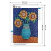 Sunflower-Crystal Rhinestone Diamond Painting