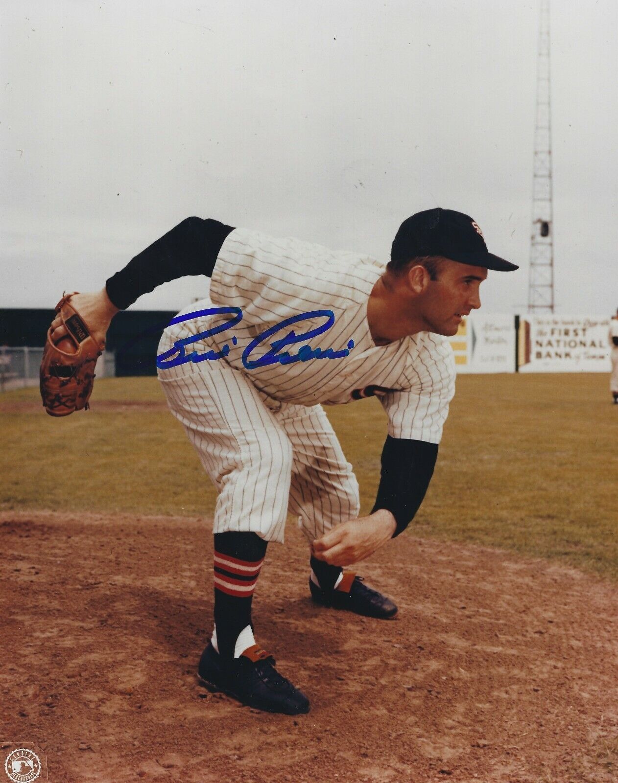 Signed 8x10 BILLY PIERCE Chicago White Sox Autographed Photo Poster painting - COA