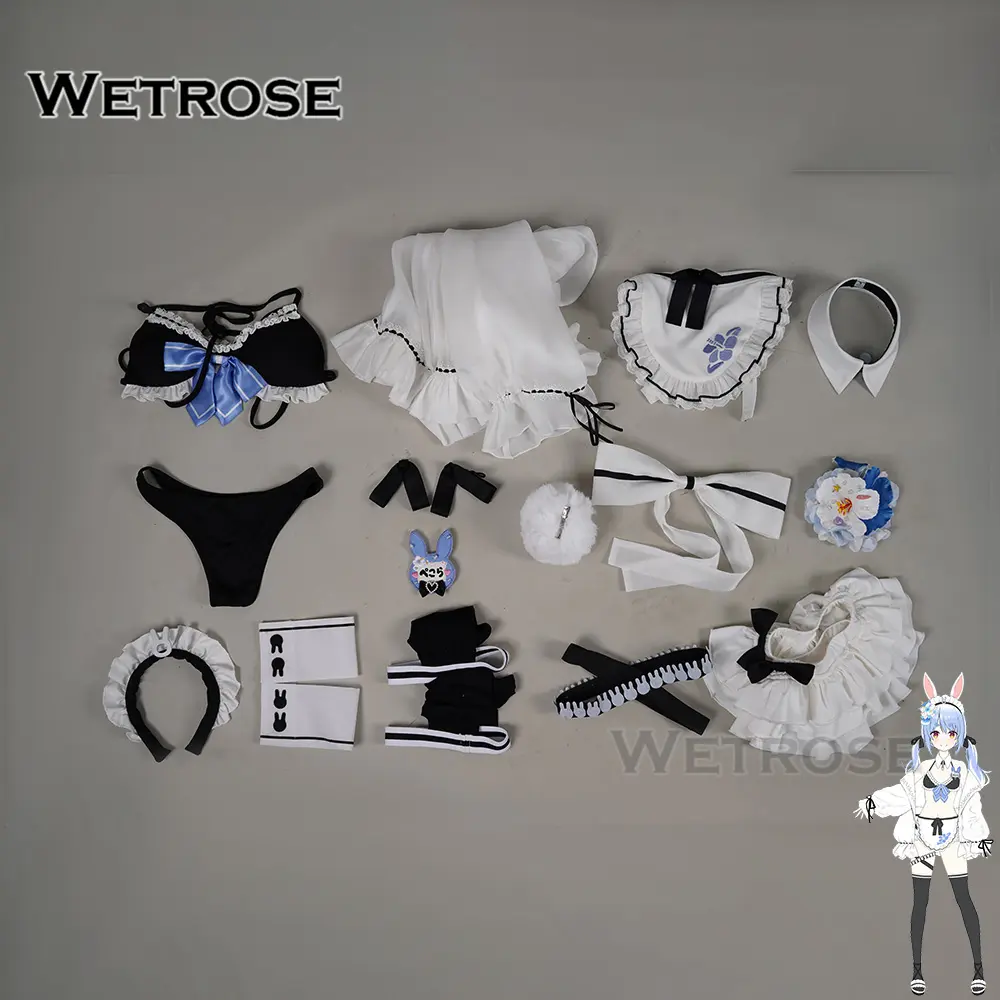 [Wetrose] Pre-Order Hololive JP Pekora Usada Holonatsu Paradise Summer Swimwear Cosplay Costume