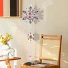3D Mandala DIY Crystal Prism Teardrop Pendant Hanging Diamond Painting Suncatcher Kit