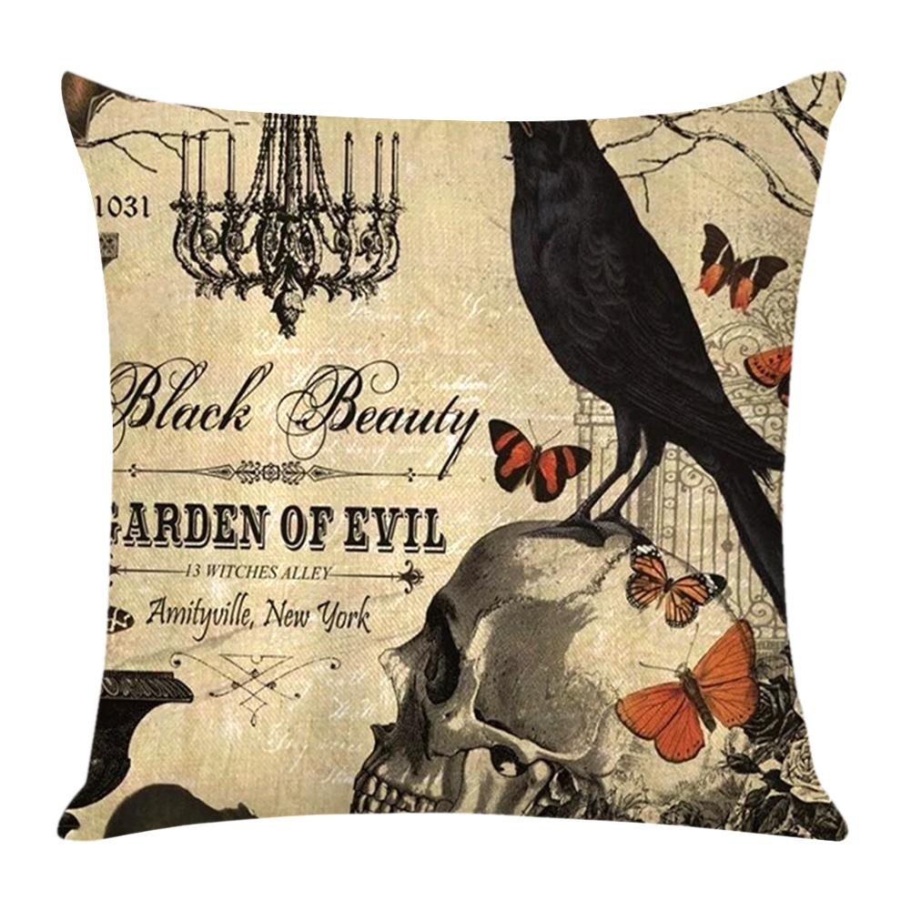 

Retro Pattern Linen Pillowcase Soft Throw Pillow Case Sofa Car Cushion (1, 501 Original