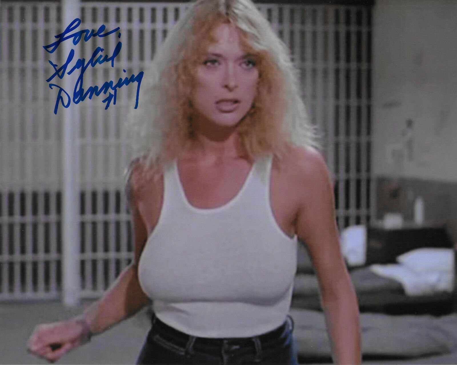 Sybil Danning Signed 8x10 Photo Poster painting - 1970's / 1980's B Movie Actress - SEXY!!! #61