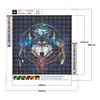 Full Round Drill Picture DIY Wolf Animal 5D Diamond Painting Wall Poster