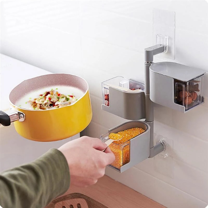 360-Degree Rotating Seasoning Box | 168DEAL
