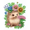 >SALE<5D DIY Partial Special Shaped Drill Diamond Painting Hedgehogs Kit Decor 30x40cm