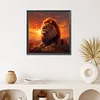 (50*50cm)Lion - Full Round Drill Diamond Painting