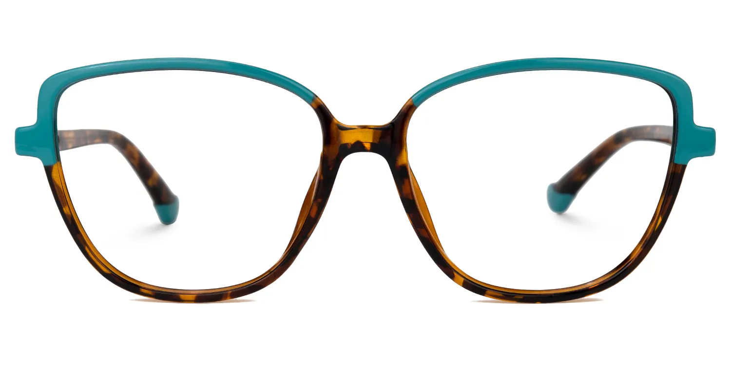 Quintessa Braun-Tortoise Rund Brille Braun-Tortoise