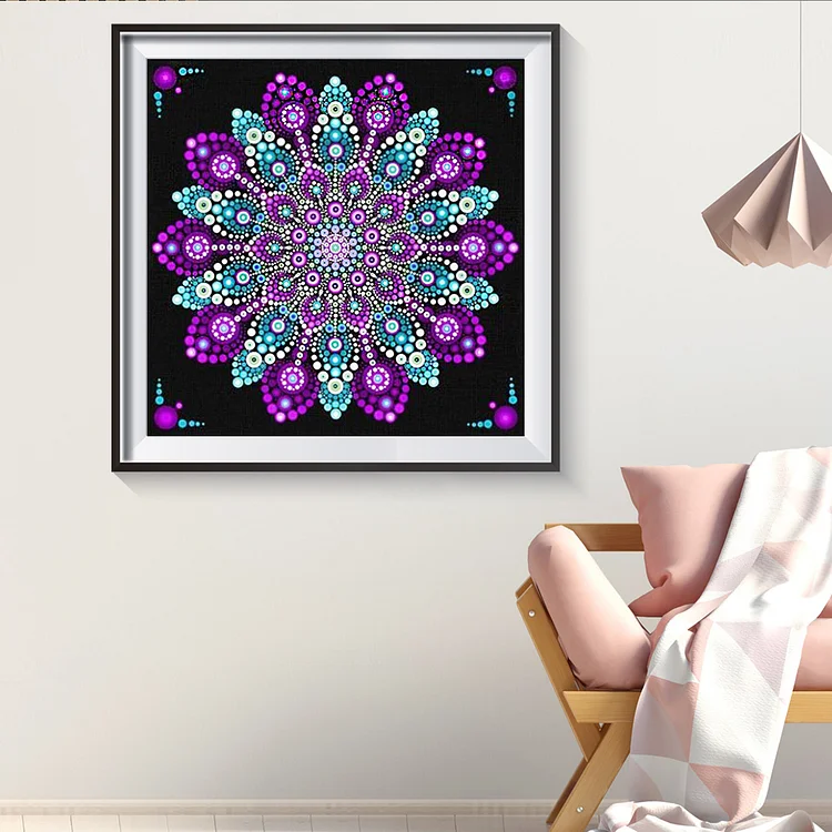 Colorful Mandala - Full Round 30*30CM