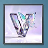 Letter V - Full Round Drill Diamond Painting