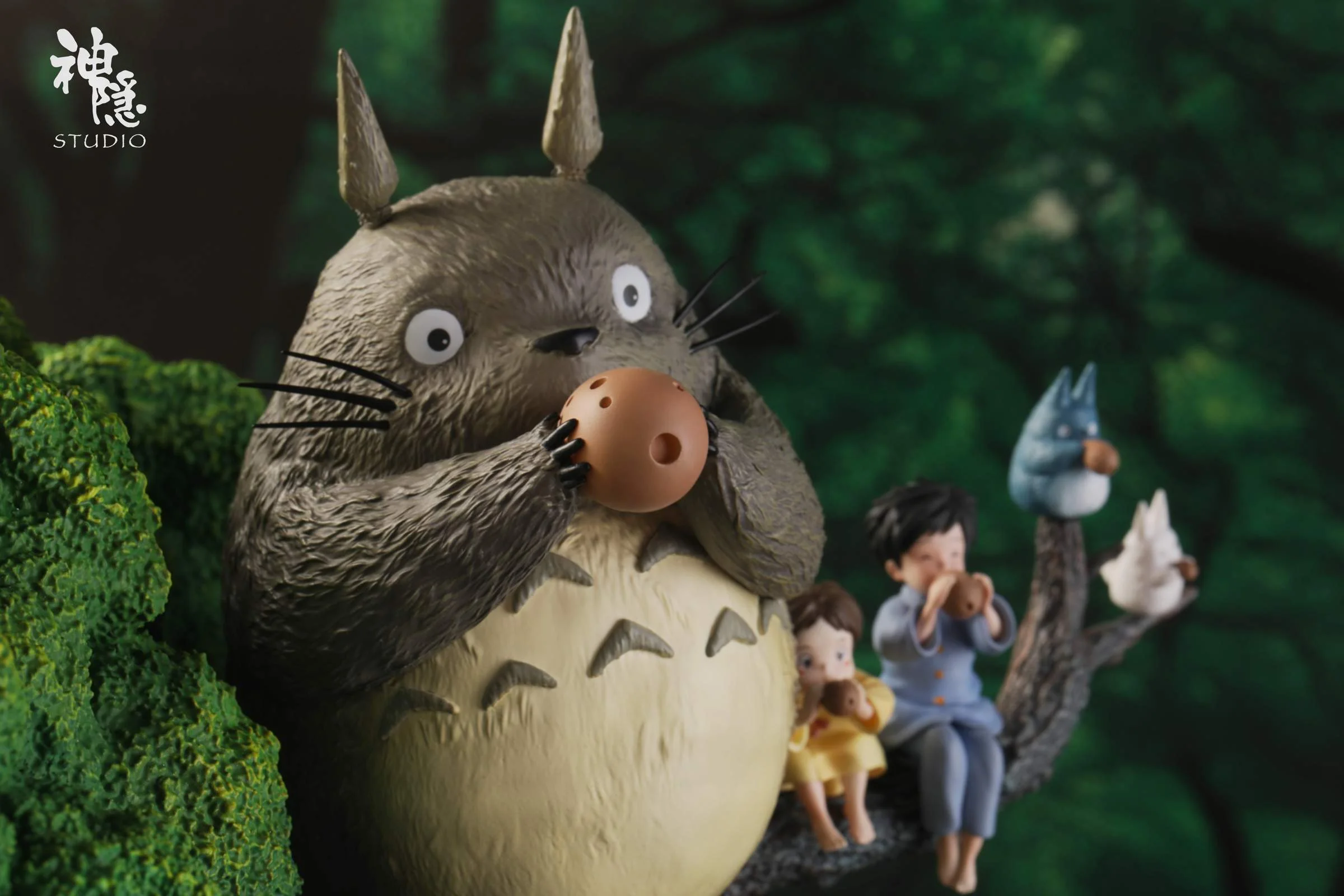 swordcutlass ’totoro’ sporeling09 Memories Stop-motion Series Totoro & The Flute of the Acorn