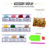 Diamond Tissue Organizer Exquisite Craftsmanship for Bathroom Bedroom Decor (Harvest)