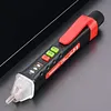 Non-Contact AC Voltage Tester Pen 48V-1000V AC Circuit Detector with LED Flashlight Sound and Light Alarm for Live/Null Wire Judgment