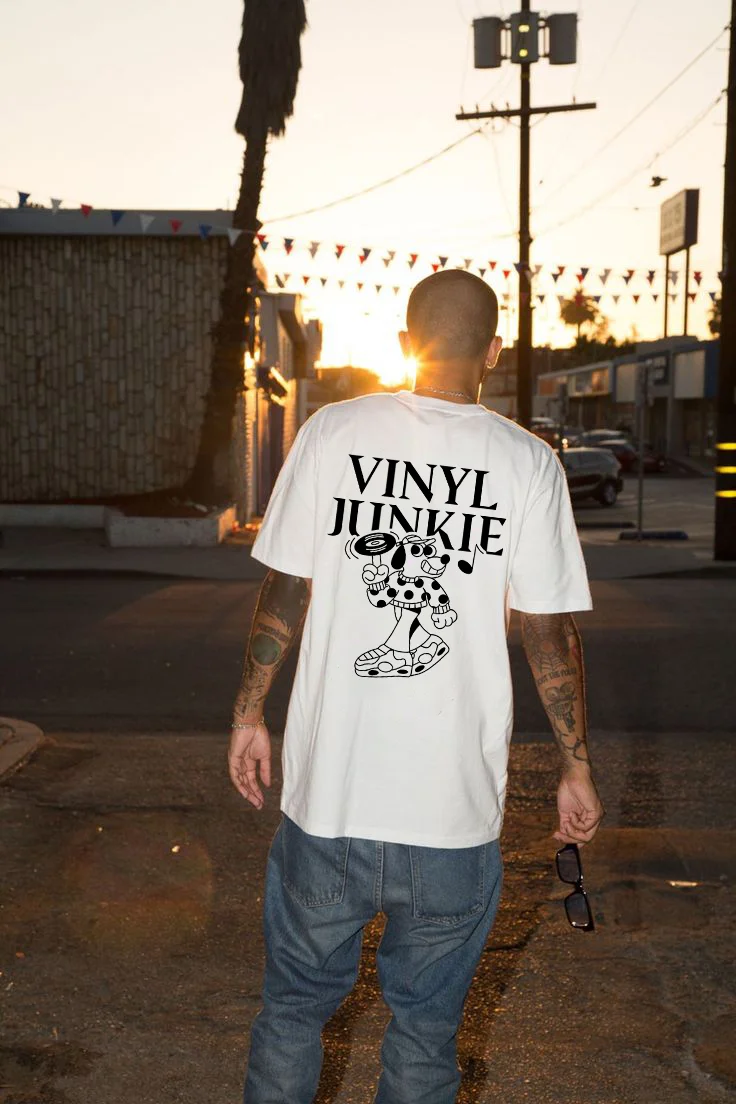 Vinyl Junkie T-shirt