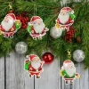 6pcs DIY Diamond Painting Keychain | Santa Claus (Single Side)Christmas