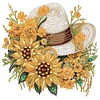 Flower Hat-Crystal Rhinestone Diamond Painting