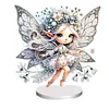 Diamond Painting Acrylic Double-sided Effect Fairy Ornament Kit for Decoration