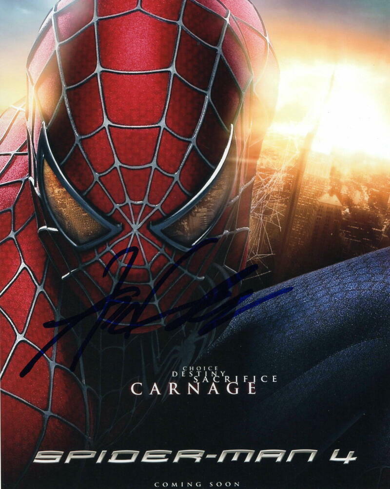 ANDREW GARFIELD SIGNED AUTOGRAPH 8X10 Photo Poster painting - THE AMAZING SPIDER-MAN FULL GRAPH