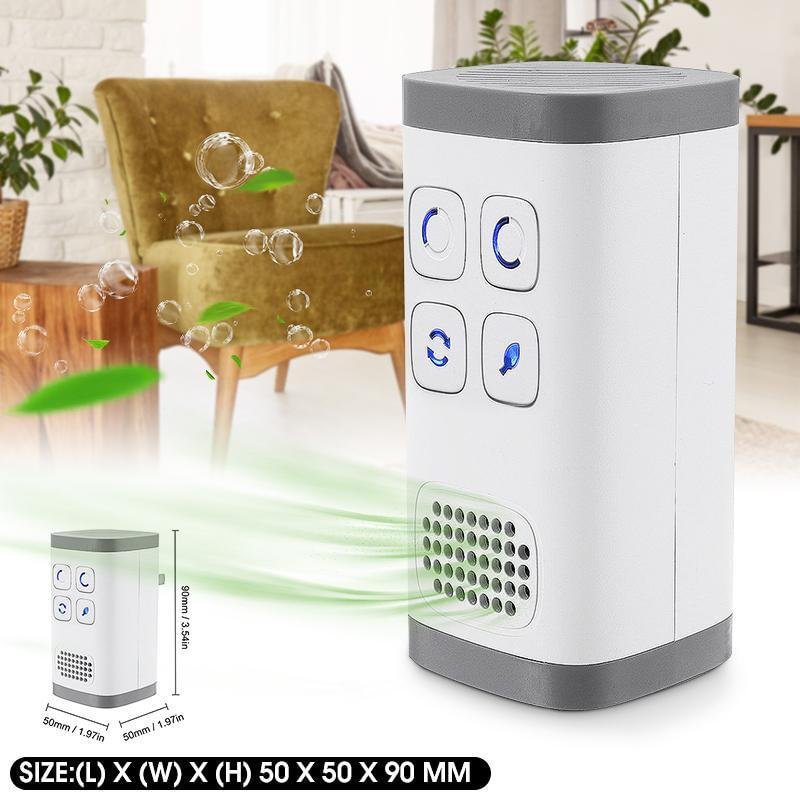 AC110-240v Air-Purifier Ionizer Generator Filter Home Toilet Deodorizer