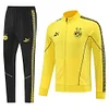 Joyfball 2025/2026 Dortmund Long Zipped Jacket Yellow Soccer Jersey 1:1 Thai Quality 
