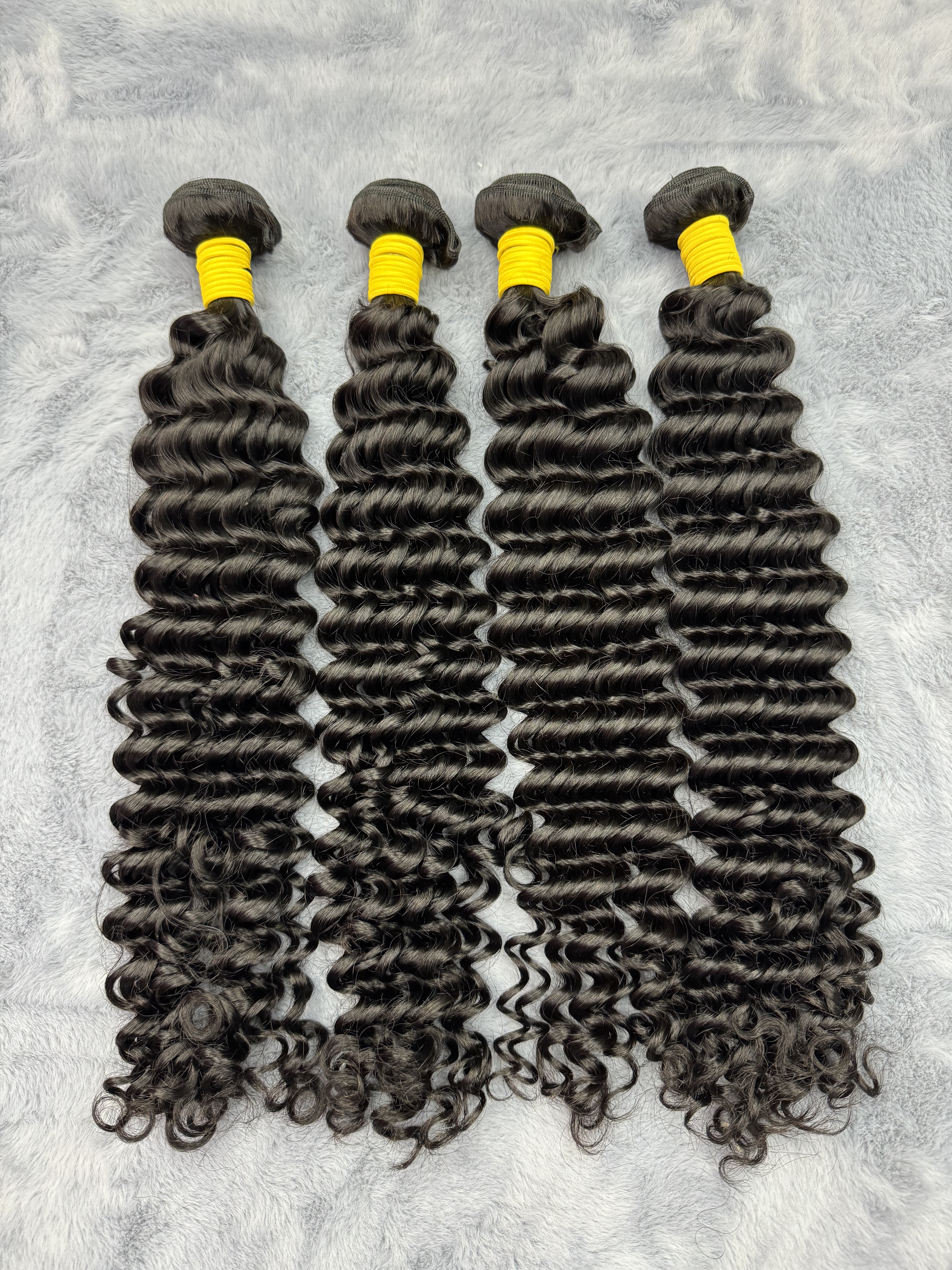 4PCS Deep Wave Top Vrigin Hair Bundles | 12–30 Inch | Boruihair | 100% Human Hair