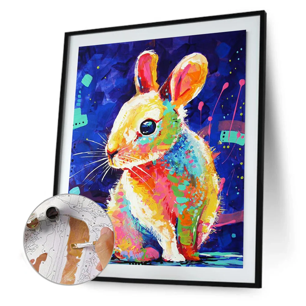 DIY Paint By Number 30*40cm - Rabbit