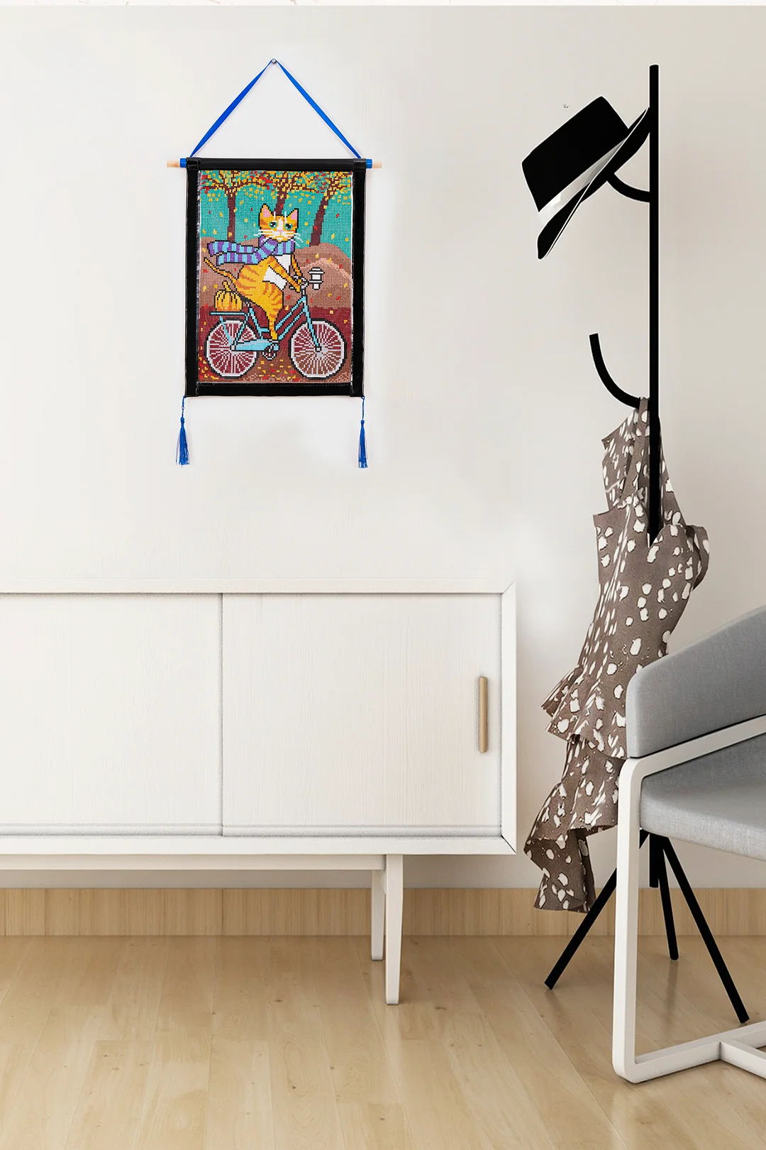 Diamond Painting Hanging Frame(Black - More Size)