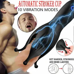 pornhint Pornhint Adult Automatic Male Masturbaters Cup Pocket Pussy Oral Electric Stroker Sex Toy