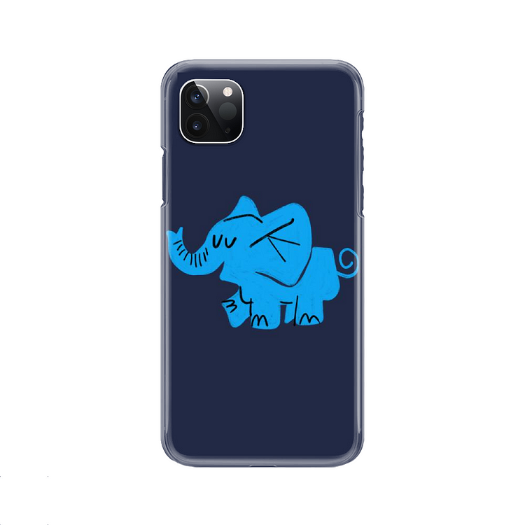 The Blue Elephant, Elephant iPhone Case