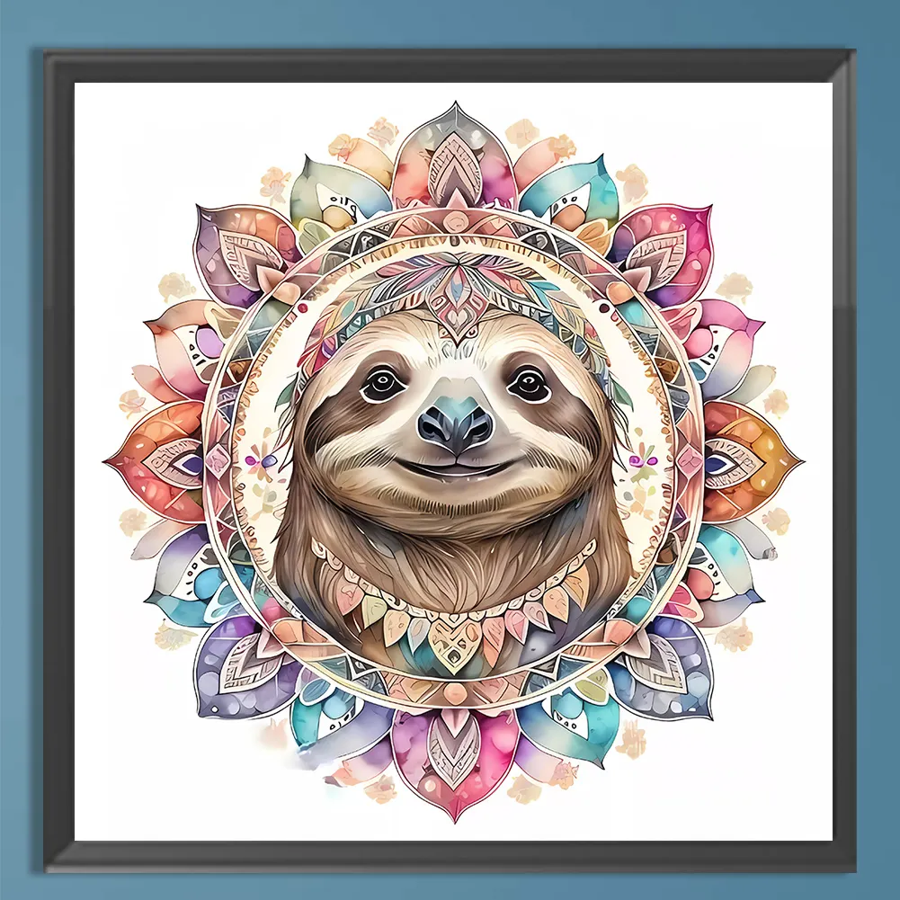 Diamond Painting - Full Square Drill - Sloth(Canvas|35*35cm)