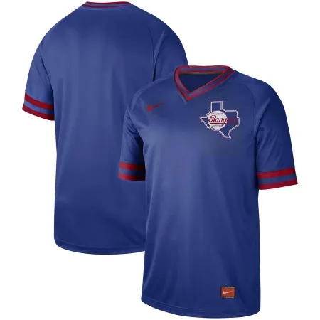 Men's Texas Rangers Blank Royal Cooperstown Collection Legend Stitched MLB Jersey