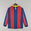2010/2011 Retro Long Sleeves Barcelona Home Football Jersey 1:1 Thai Quality