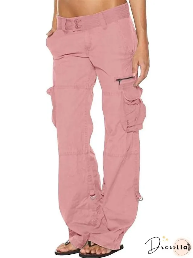 Contemporary Black Cargo Pants