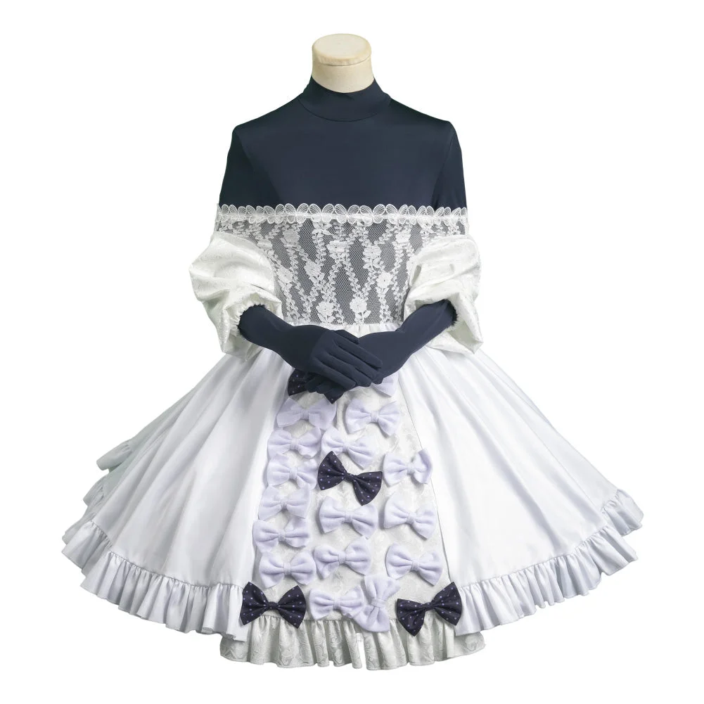 Game Fate/Grand Order Abigail White Lolita Dress Outfits Cosplay Costume Halloween Suit