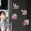 6Pcs Diamond Painting Hummingbird Fridge Magnet for DIY Art Crafts
