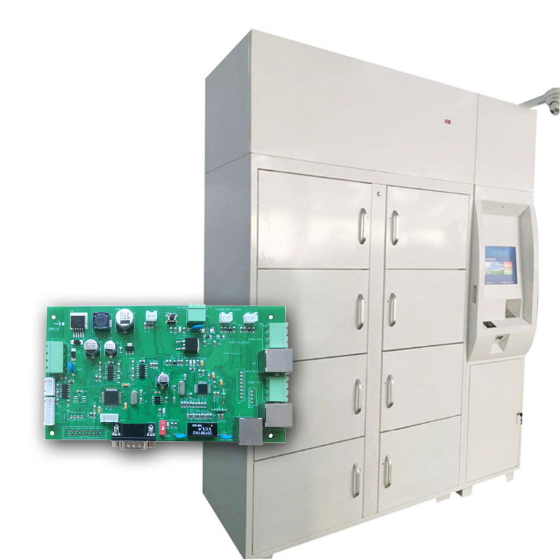 PCB System Control Lock Set For Smart Locker Multi Function Electronic Locks Control Board Led Control Board